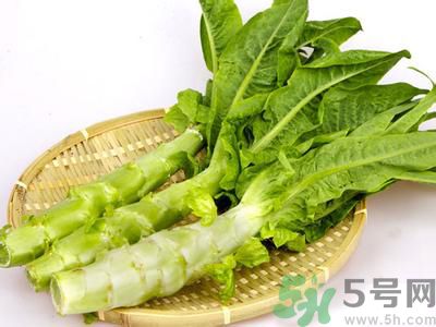 萵筍葉子能生吃嗎？萵筍葉子怎么做？
