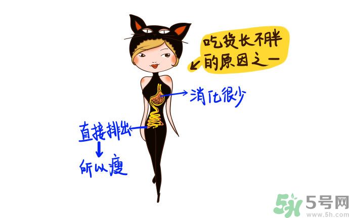 為什么女人長不胖？女人長不胖好嗎？