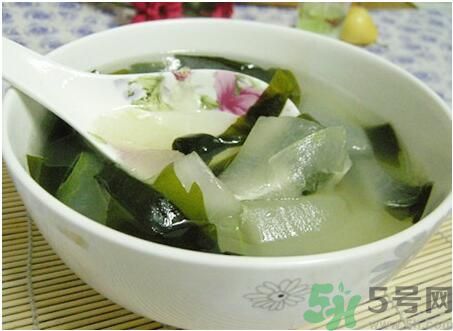 冬瓜和海帶一起吃能降火嗎？冬瓜能和海帶一起吃嗎？