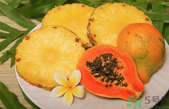 木瓜可以和菠蘿一起吃嗎？木瓜和菠蘿一起吃有什么影響？