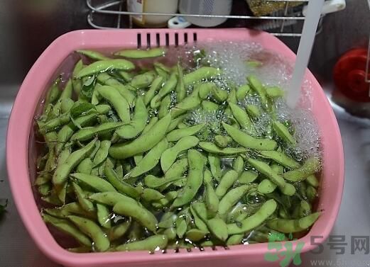 毛豆的毛要洗掉嗎？毛豆怎么洗？
