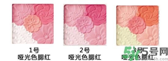 canmake花瓣腮紅色號(hào)對(duì)比圖？canmake五色花瓣腮紅試色
