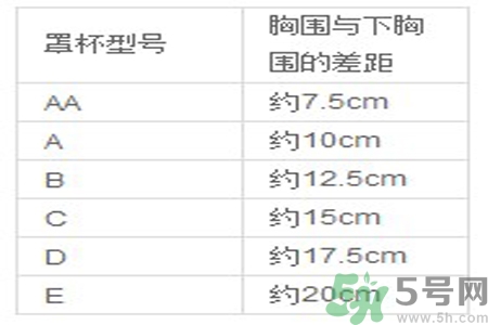胸罩的大小型號怎么分？如何測量自己胸圍的大小？