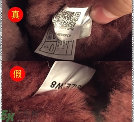 ugg是什么牌子？ugg雪地靴真假辨別圖對比
