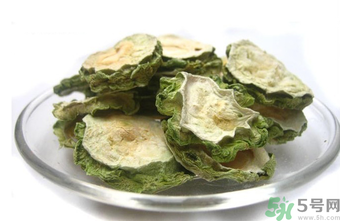 苦瓜干泡水喝可以減肥嗎？苦瓜干泡水功效