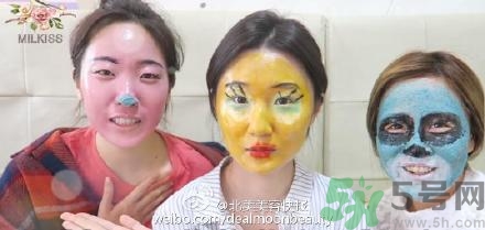 韓國顏料面膜怎么樣？韓國牙膏顏料面膜怎么用？