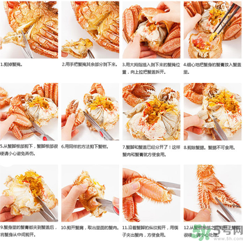 毛蟹怎么吃？毛蟹吃法圖解
