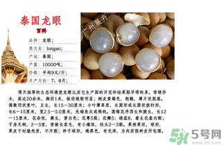 泰國龍眼什么時候上市？泰國龍眼多少錢一斤？