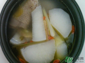 雞肉可以和白蘿卜一起燉湯嗎？雞肉和白蘿卜能一起吃嗎？