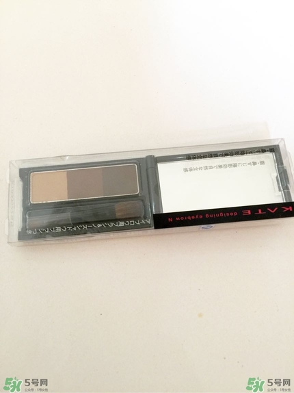 kate三色眉粉怎么用？kate三色眉粉使用方法