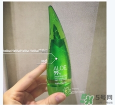 holika蘆薈膠怎么用？holika holika蘆薈膠使用方法