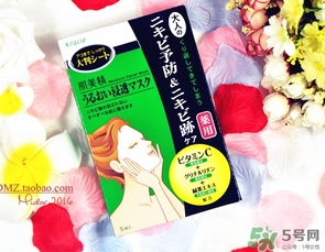 肌美精綠茶面膜怎么用？肌美精綠茶祛痘面膜要洗嗎？