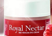 royal nectar皇家花蜜蜂毒眼霜怎么用？