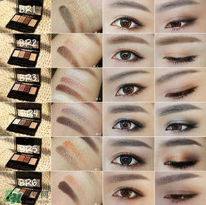 kate眼影哪個(gè)色號(hào)好？kate眼影br2和br3上妝