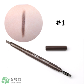 Unny眉筆怎么樣？Unny眉筆試色色號(hào)