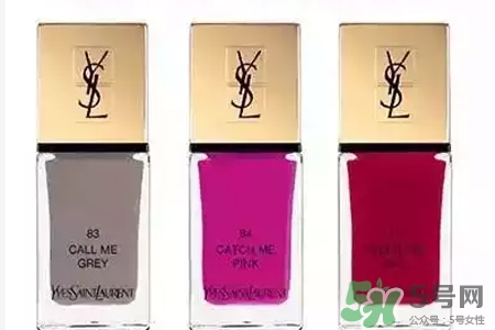ysl2017限量春季指甲油有幾個顏色？圣羅蘭2017限量指甲油顏色有哪些？