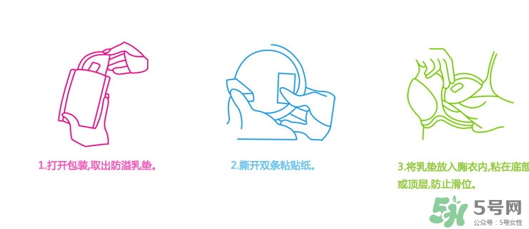 防溢乳墊怎么用？防溢乳墊怎么用圖解