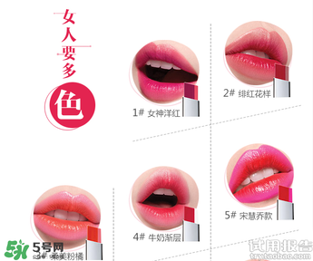 雙色唇膏什么牌子好？2017年雙色唇膏排行榜