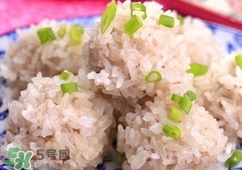 糯米圓子的熱量是多少？一個(gè)糯米丸子的熱量