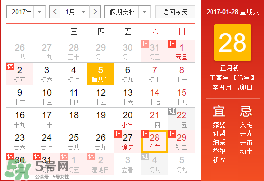 2017年春節(jié)多少度？2017年春節(jié)會(huì)下雨嗎？