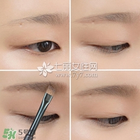 kate三色眉粉怎么用？kate三色眉粉使用方法