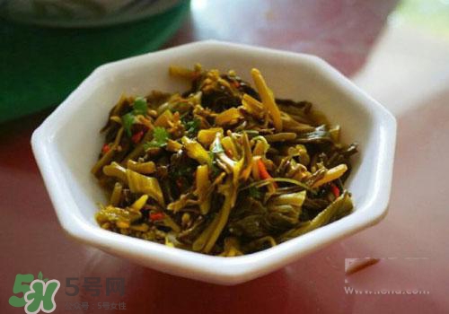 孕婦可以吃腌菜嗎？孕婦吃腌菜對胎兒有影響嗎？