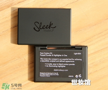 sleek修容粉怎么用？sleek修容粉使用方法
