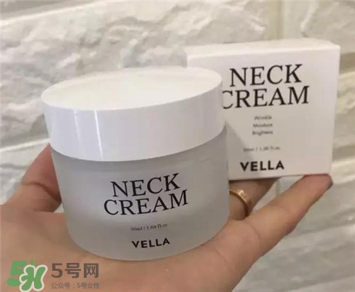 vella頸霜有效嗎？vella頸霜有用嗎？