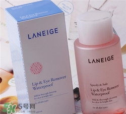 蘭芝眼唇卸妝液怎么用？蘭芝眼唇卸妝液使用方法
