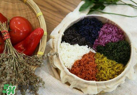 五色糯米飯用什么染？五色糯米飯怎么染？