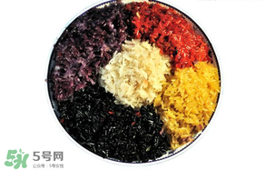 五色糯米飯怎么做好吃？五色糯米飯怎么畫？