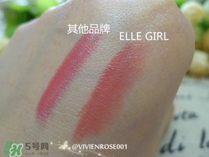 ellegirl愛(ài)爾甜心口紅怎么樣？ellegirl口紅色號(hào)試色