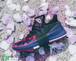 adidas dame3新配色多少錢？阿迪達(dá)斯利拉德三代花城玫瑰專柜價格