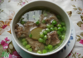 豌豆和排骨能一起燉嗎？豌豆和排骨能一起吃嗎？
