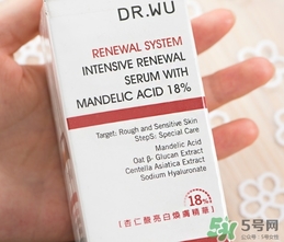 dr.wu達(dá)爾膚杏仁酸18怎么用？dr.wu杏仁酸18使用方法