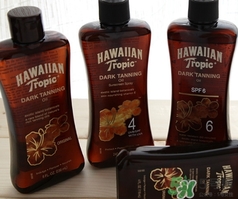 hawaiian tropic夏威夷美黑油黑鬼油怎么用？