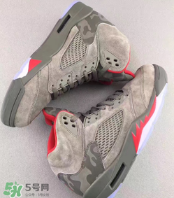 air jordan 5 camo配色正品多少錢？喬丹5代camo配色發(fā)售價(jià)格