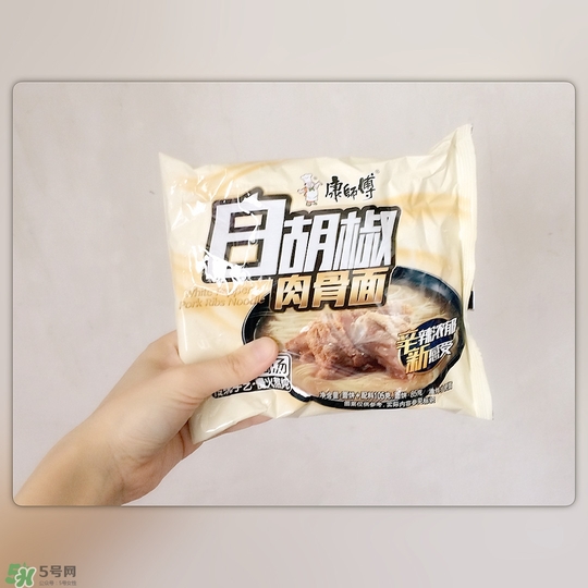 康師傅白胡椒肉骨面好吃嗎？康師傅白胡椒方便面味道怎樣