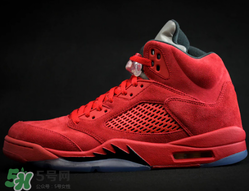 air jordan 5 red suede多少錢？喬丹5代紅色麂皮專柜價格