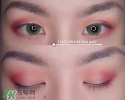 huda beauty眼影怎么畫？huda beauty眼影盤教程