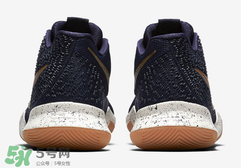 nike kyrie 3黑黃潑墨款多少錢？耐克歐文三代黑黃配色專柜價(jià)格