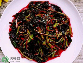 莧菜為什么會(huì)掉色？紅莧菜為什么會(huì)掉色？
