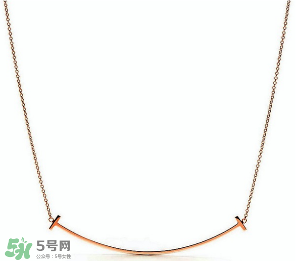 Tiffany t笑臉項鏈專柜價格 Tiffany t項鏈多少錢？