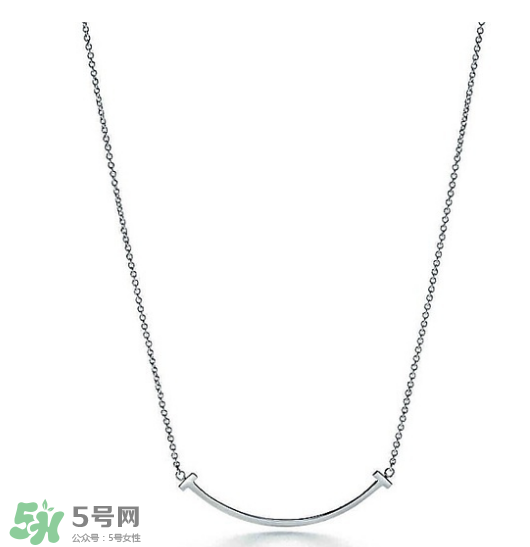 Tiffany t笑臉項鏈專柜價格 Tiffany t項鏈多少錢？
