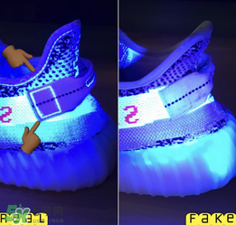 adidas yeezy 350 v2 boost zebra白斑馬真假怎么分辨？