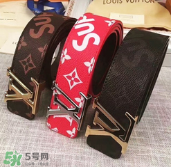 supreme與lv聯(lián)名皮帶多少錢？supreme lv聯(lián)名腰帶專柜價格