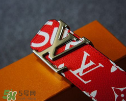 supreme與lv聯(lián)名皮帶多少錢？supreme lv聯(lián)名腰帶專柜價格
