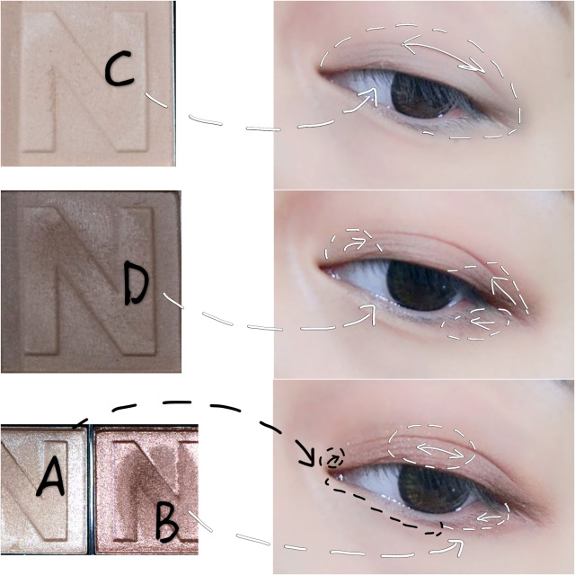 novo眼影好用嗎？novo眼影試色與用法