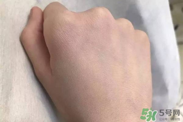 郁美凈粉底霜怎么樣？郁美凈粉底霜色號(hào)試色