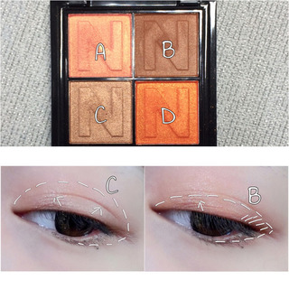 novo眼影好用嗎？novo眼影試色與用法